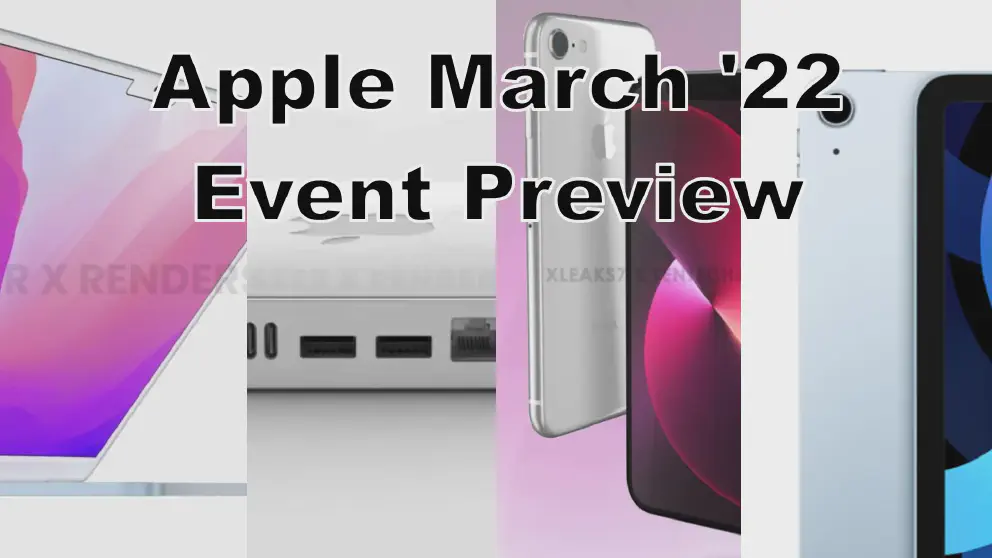 Apple March 2022 Event Preview