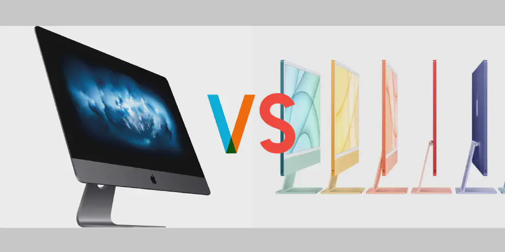 2021 iMac vs 2017 iMac Pro