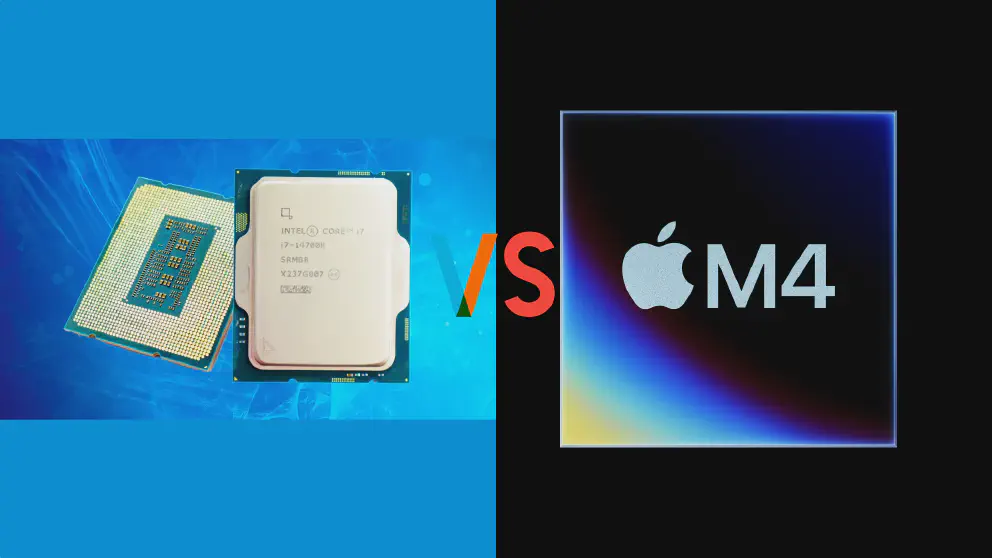 Apple M4 vs Intel Core i9-14900KS