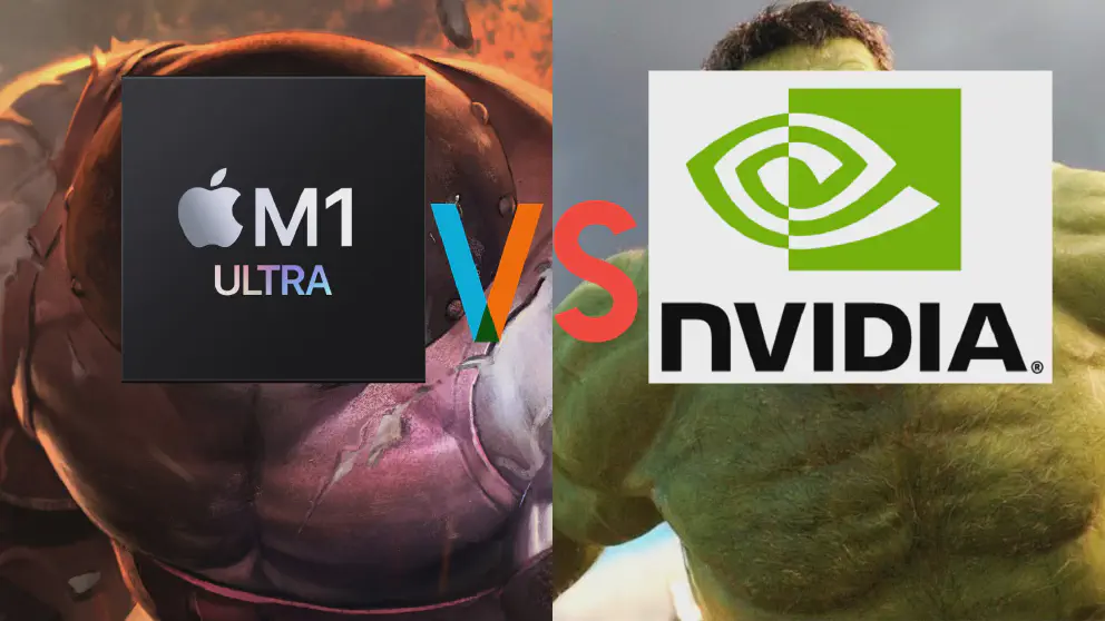 M1 Ultra vs Nvidia RTX 3090