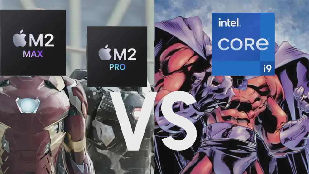 Laptop chip shootout: M2 Pro / M2 Max vs Intel 13th generation Core i9