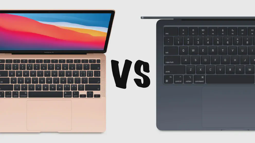 Battle of the MacBook Air: 2022 M2 vs 2020 M1